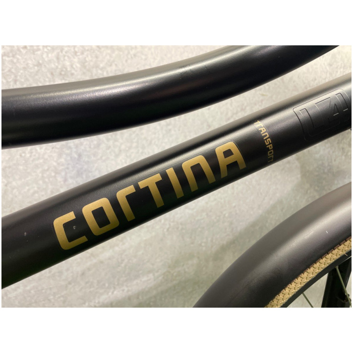 Cortina E-U4 Transport 426Wh. Jet Black Matt Dames - Afbeelding 2