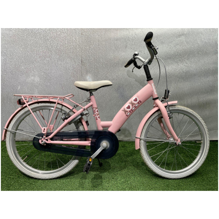 Bike Fun Love 20 inch Roze Meisjes